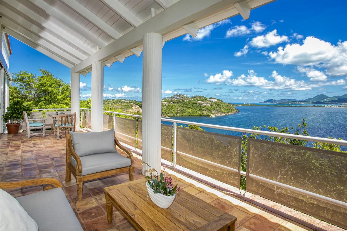A louer villa 3 chambres Terres Basses Saint Martin_ Terrasse - 5